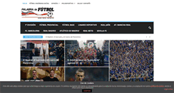 Desktop Screenshot of palabradefutbol.com