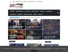 Tablet Screenshot of palabradefutbol.com